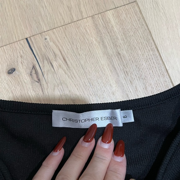 Christopher Esber Polar Orbit crop top - Picture 3 of 4